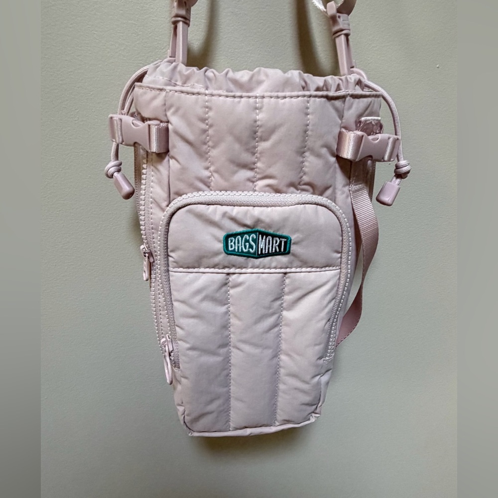 BAGSMART Pink Water Bottle Tumbler Bag - Picture 3 of 15